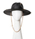 Chain Strap Fedora Hat