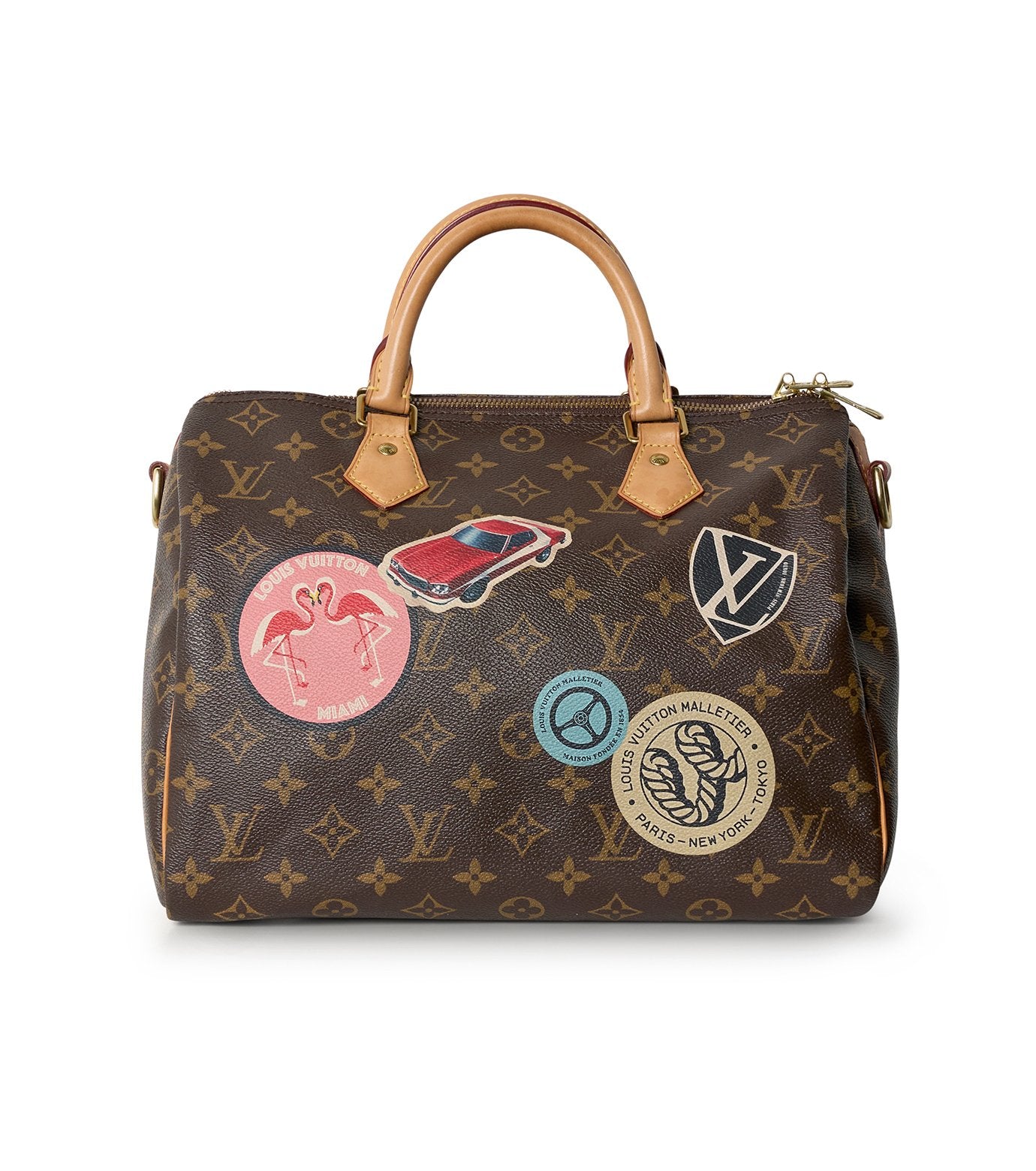 LV monogram Speedy Bandouliere 30
