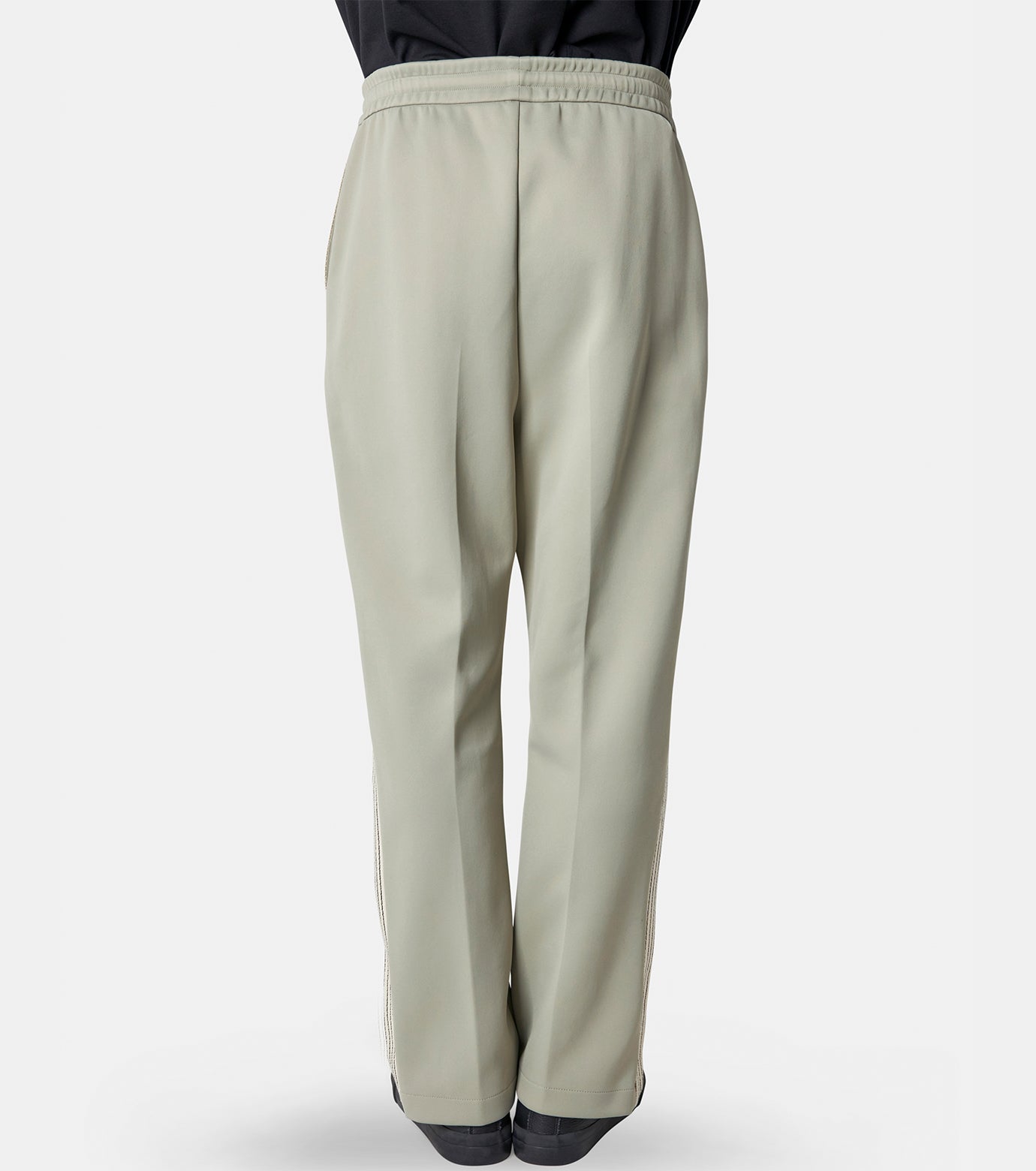 Pintuck and Stripe Relaxed Sweatpant