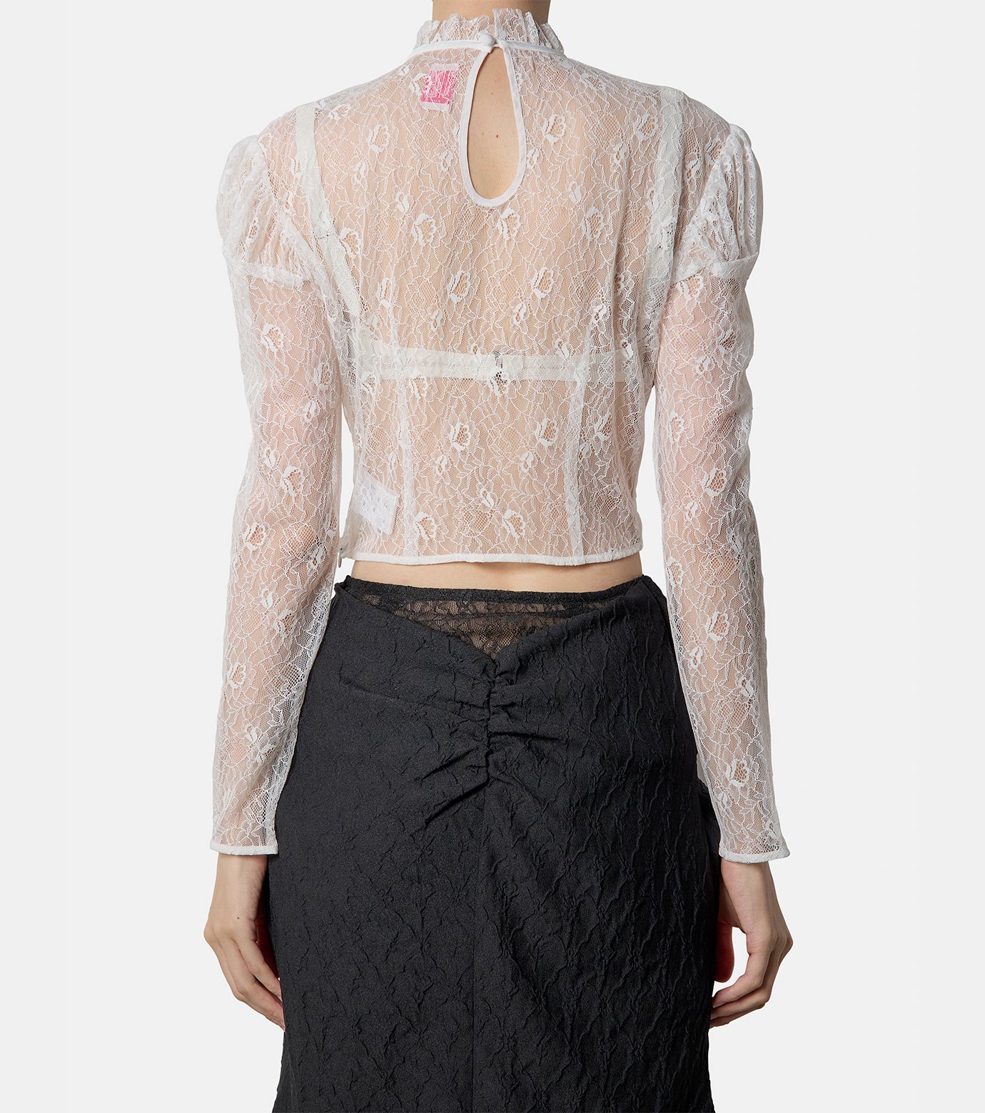 LACE SHEER TOP