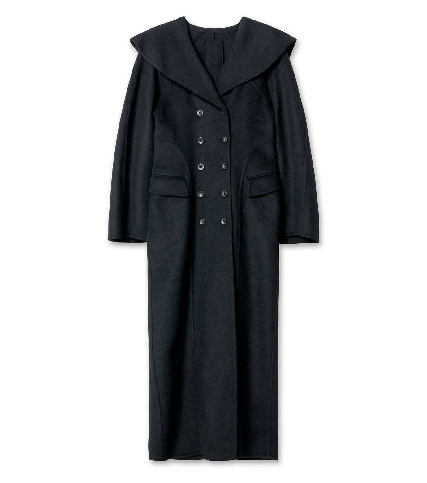SAILOR COLLAR WOOL COAT – RESTIR