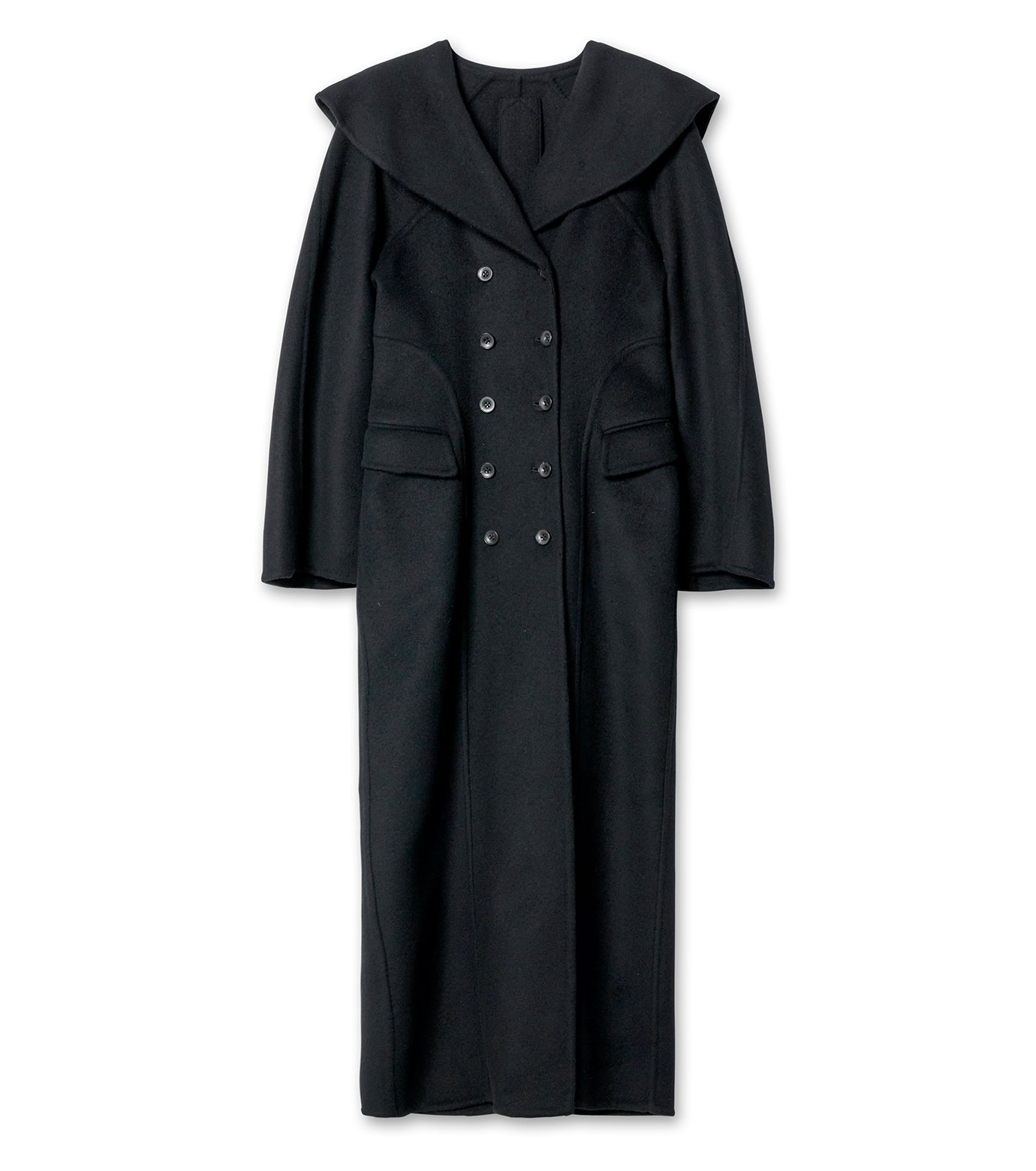 SAILOR COLLAR WOOL COAT