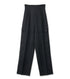 WOOL GABARDINE SLIT TROUSERS