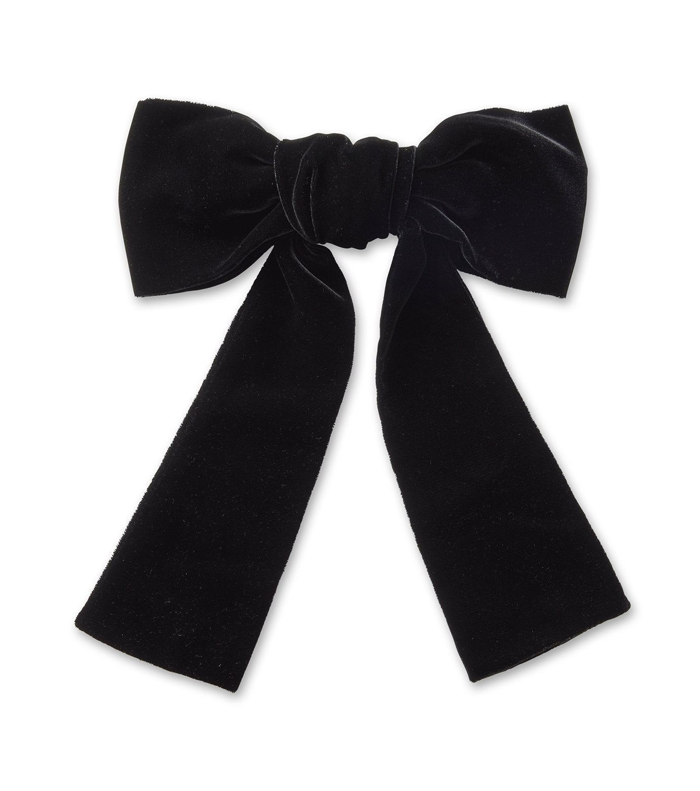 Velvet Bow Hair Clip