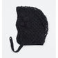 Hand-Knitted Rose Beanie