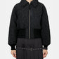 Floral Jacquard Bomber Jacket