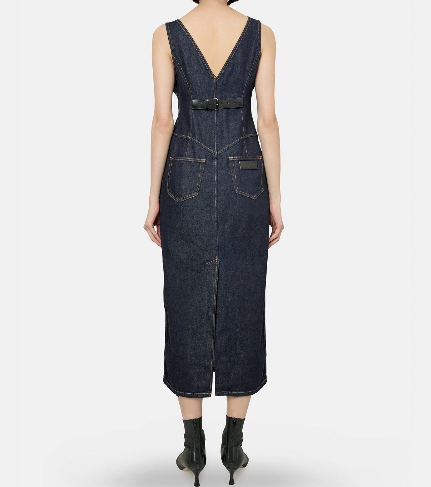 Denim Sleeveless Dress