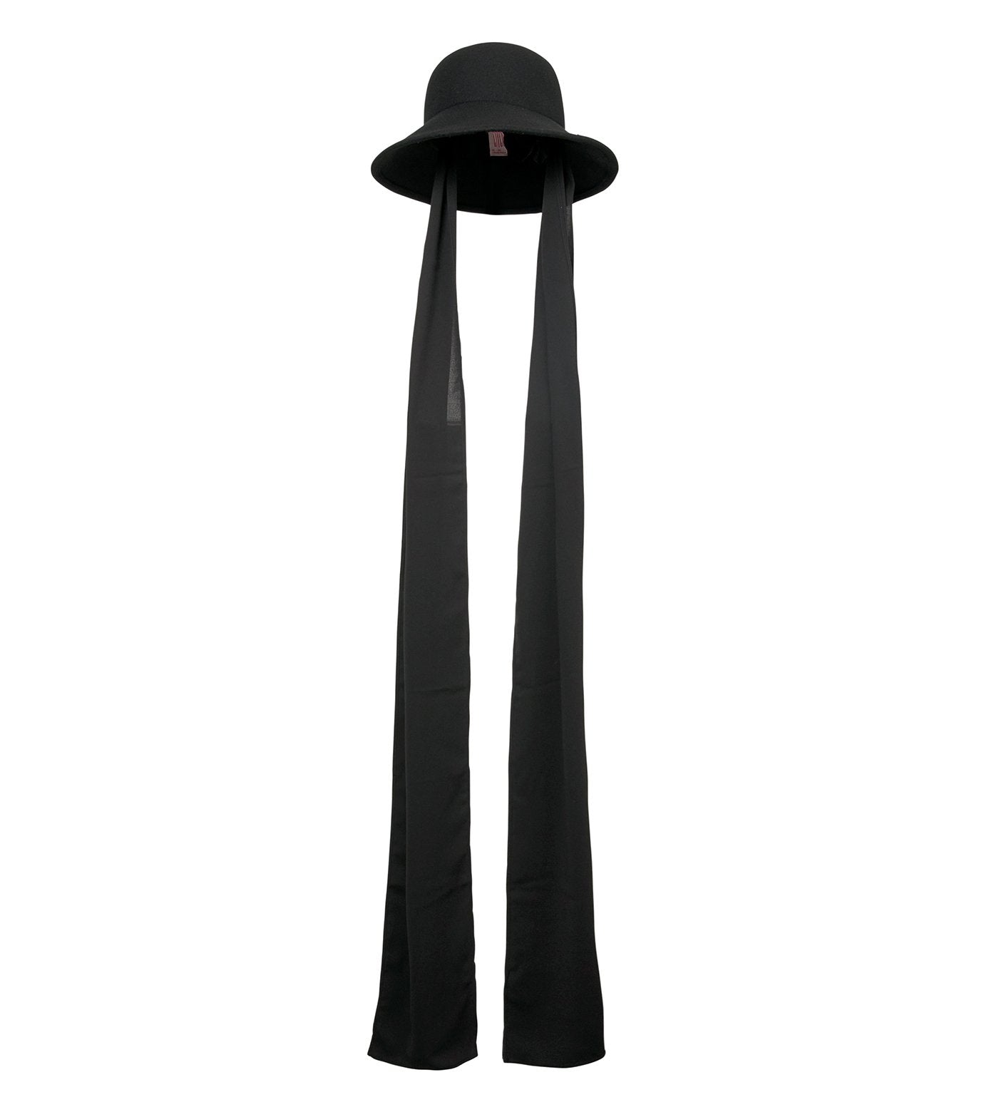 Hat w/Crepe Scarves