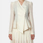 Draped Wrap Jacket