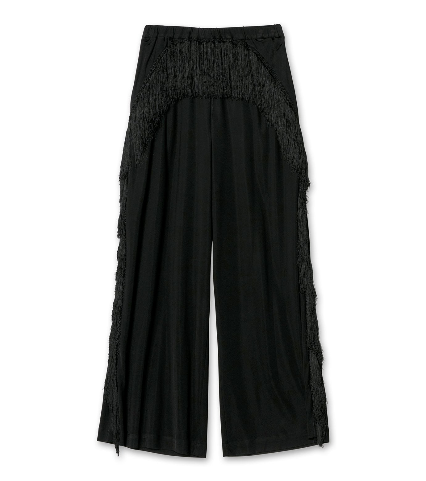 Fringed Jersey Trousers