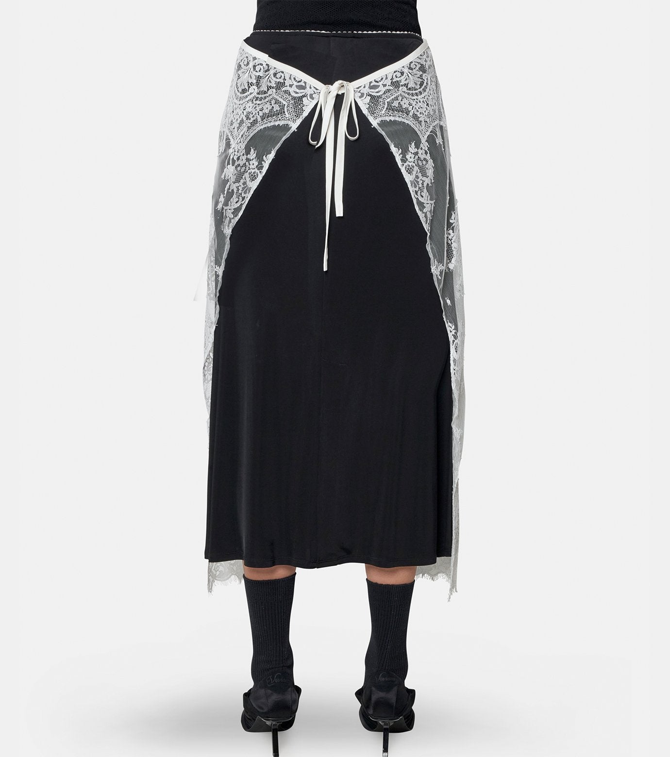 Embroidered Lace Skirt