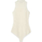 Damask LaceKnit Turtleneck Bodysuits