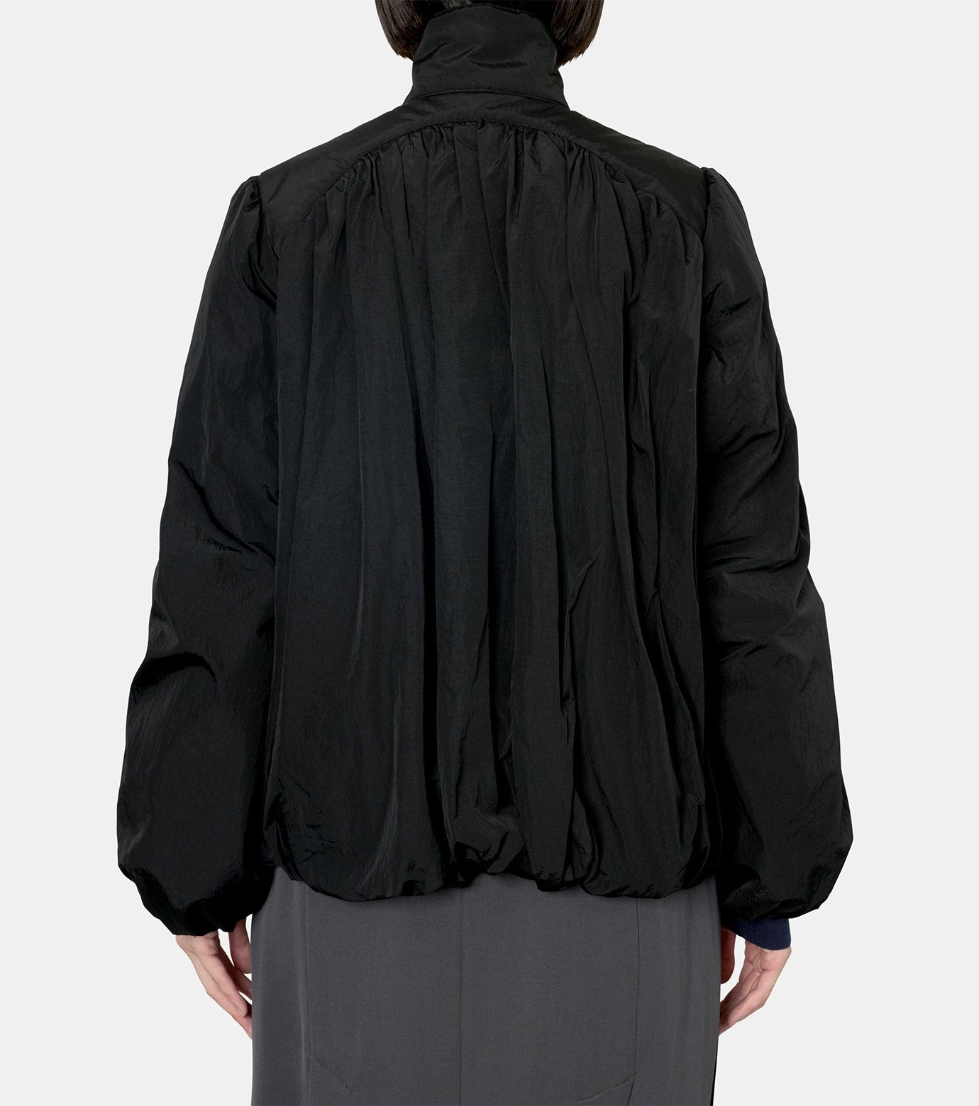 Gathered Padded Blouson