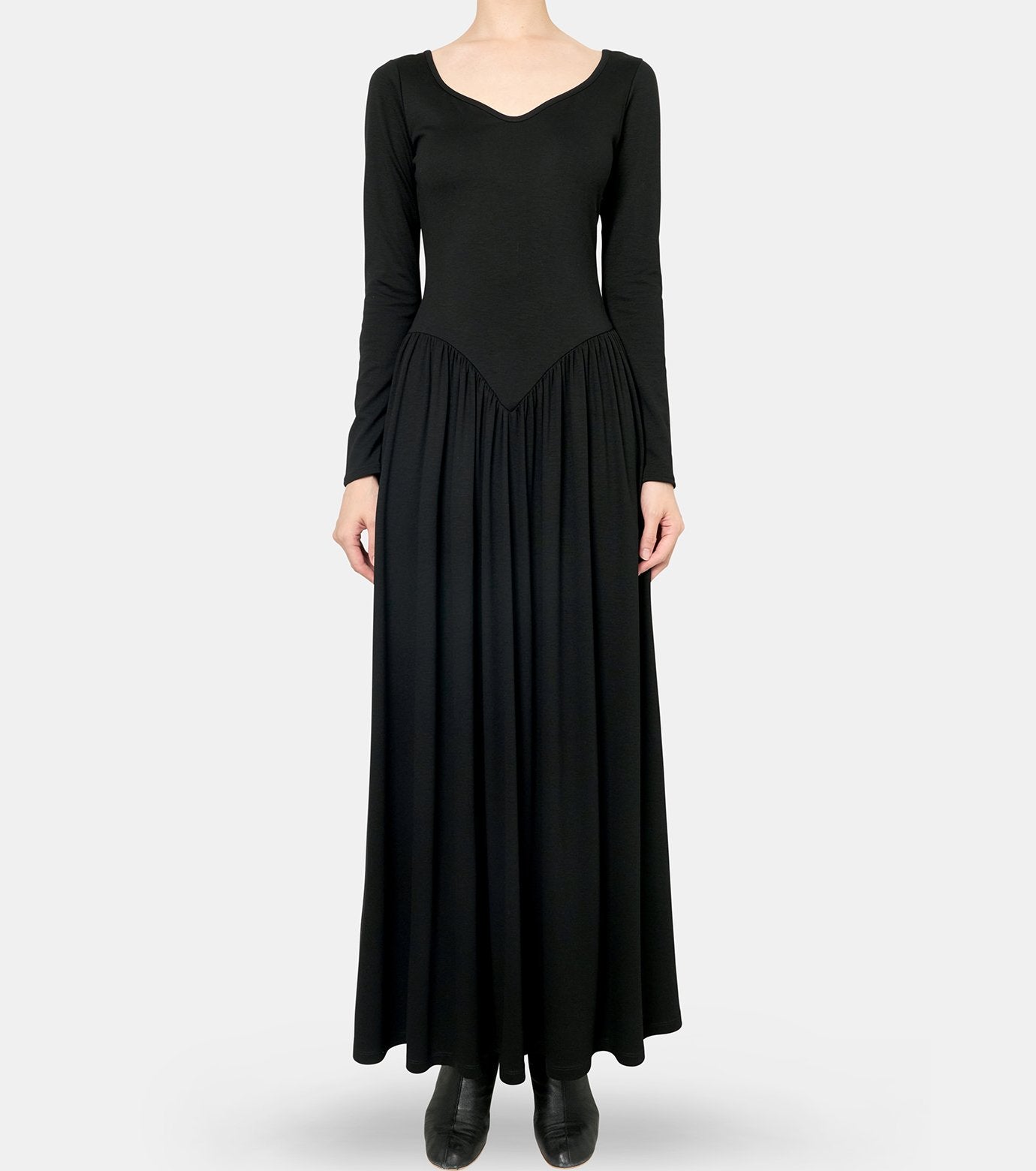 Jersey Sweetheart Maxi Dress