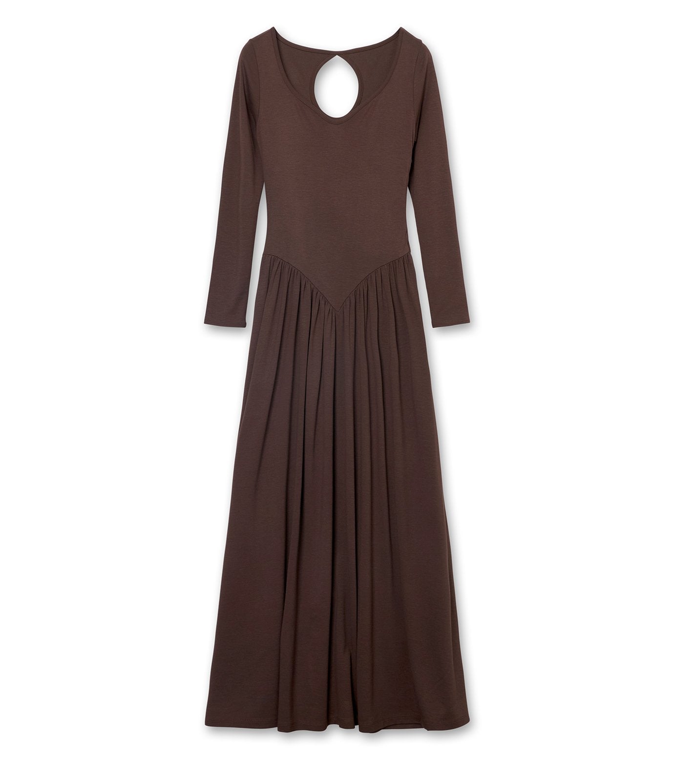 Jersey Sweetheart Maxi Dress