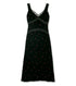 Rose Emb Velvet Dress
