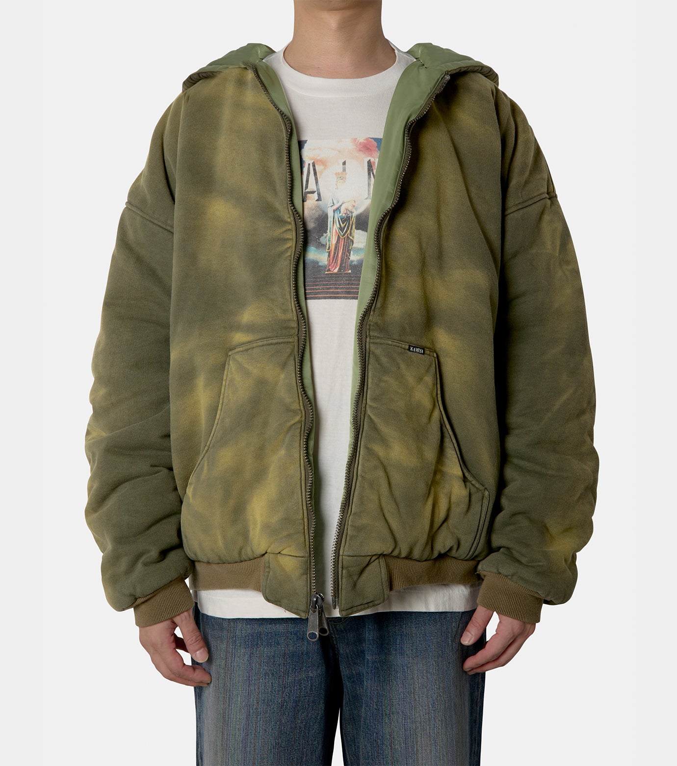 Reversible Hoodied Blouson