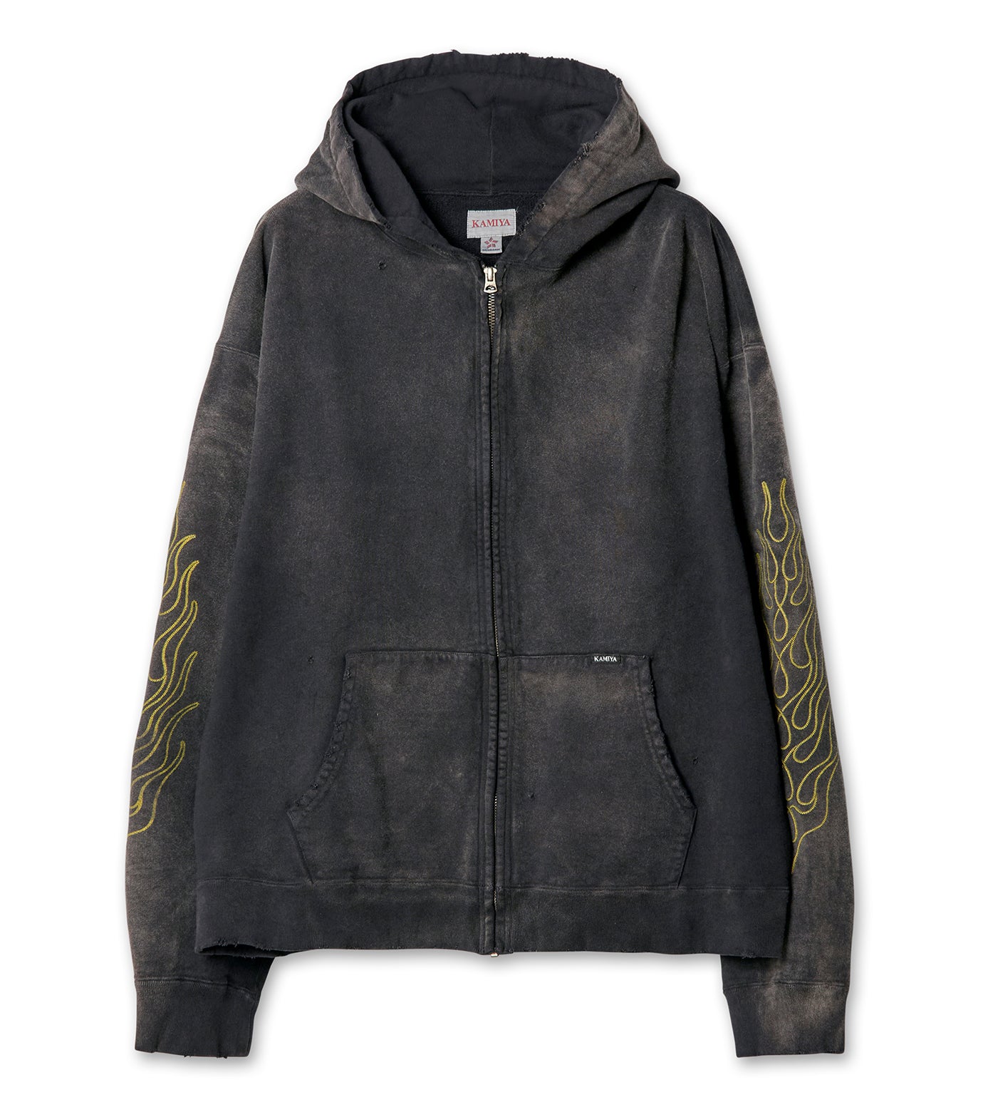 "ROPE"Breached Zip-up  Hoodie