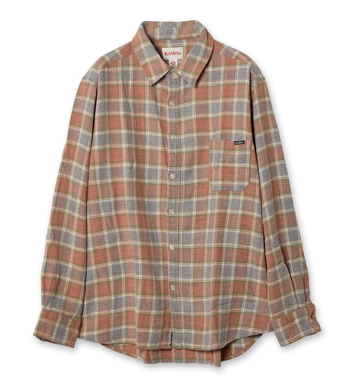 Bleached Check Shirt