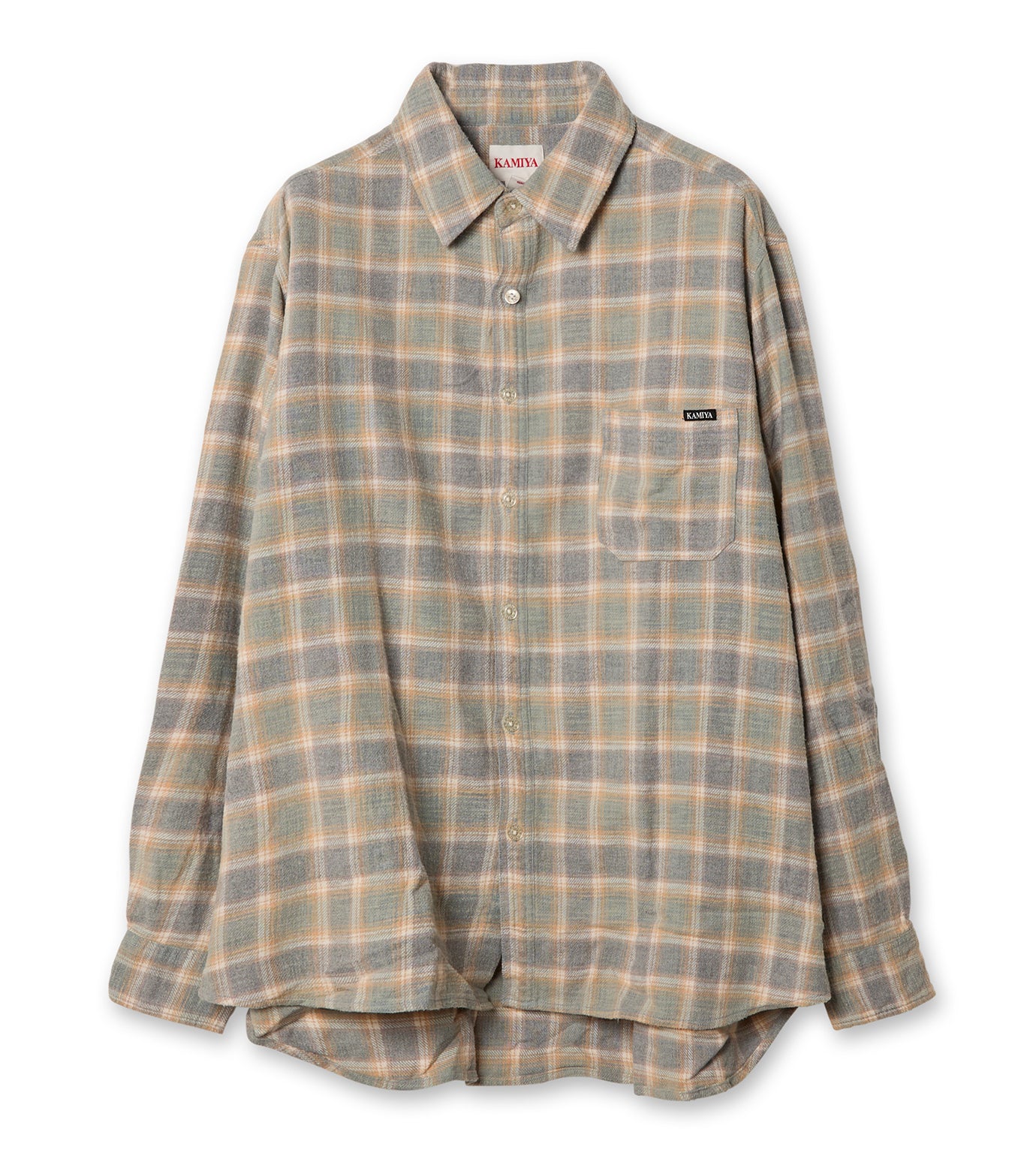 Bleached Check Shirt