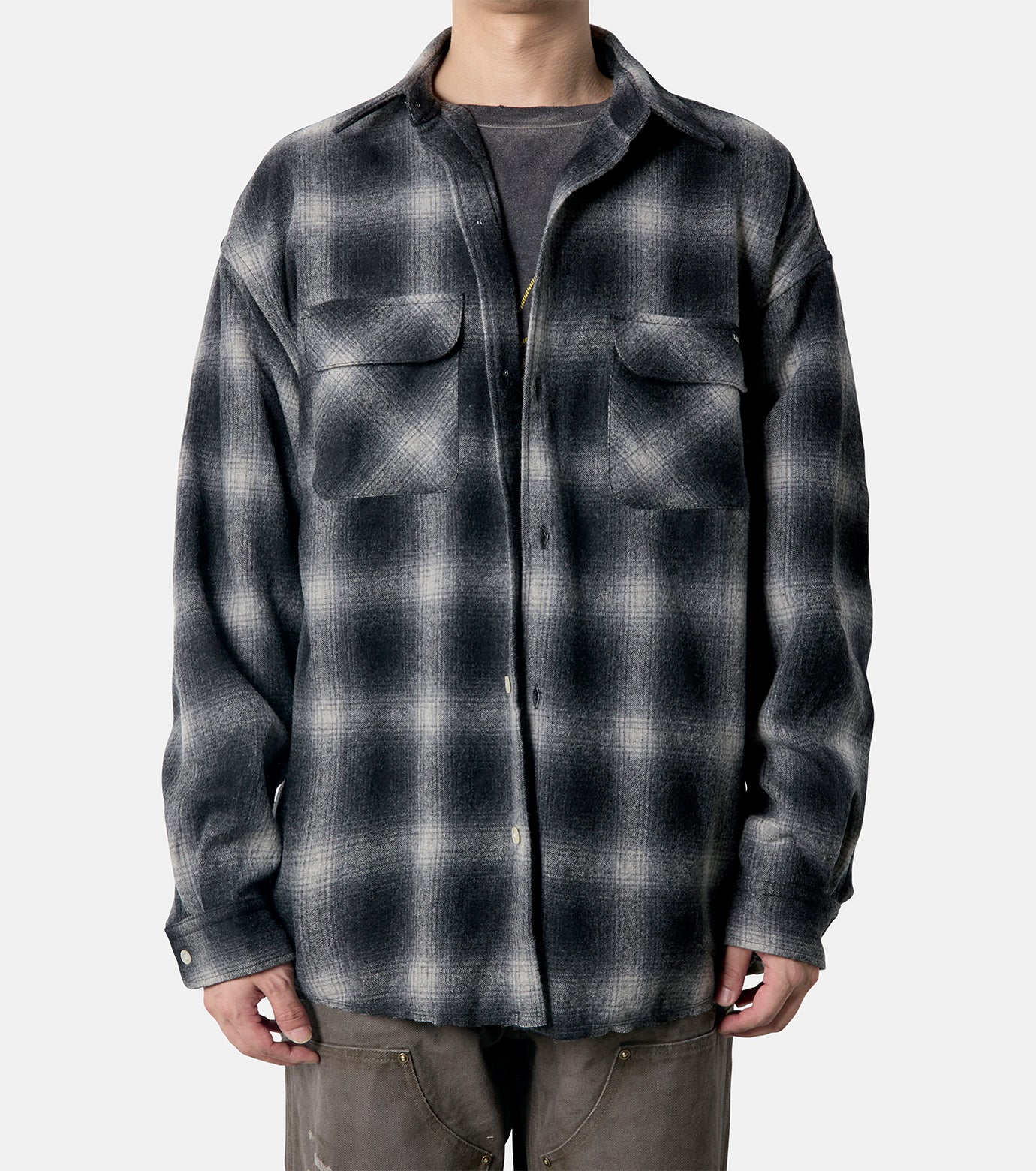 Wool Check Shirt