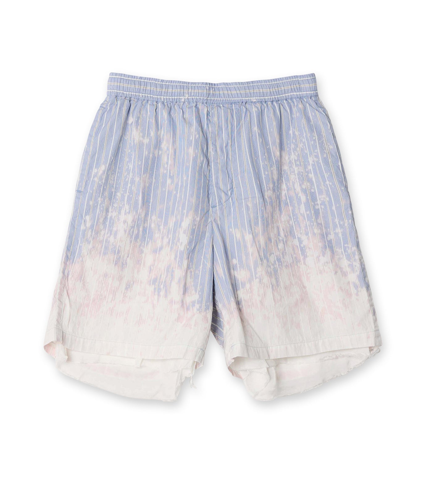 Bleached Stripe Shorts