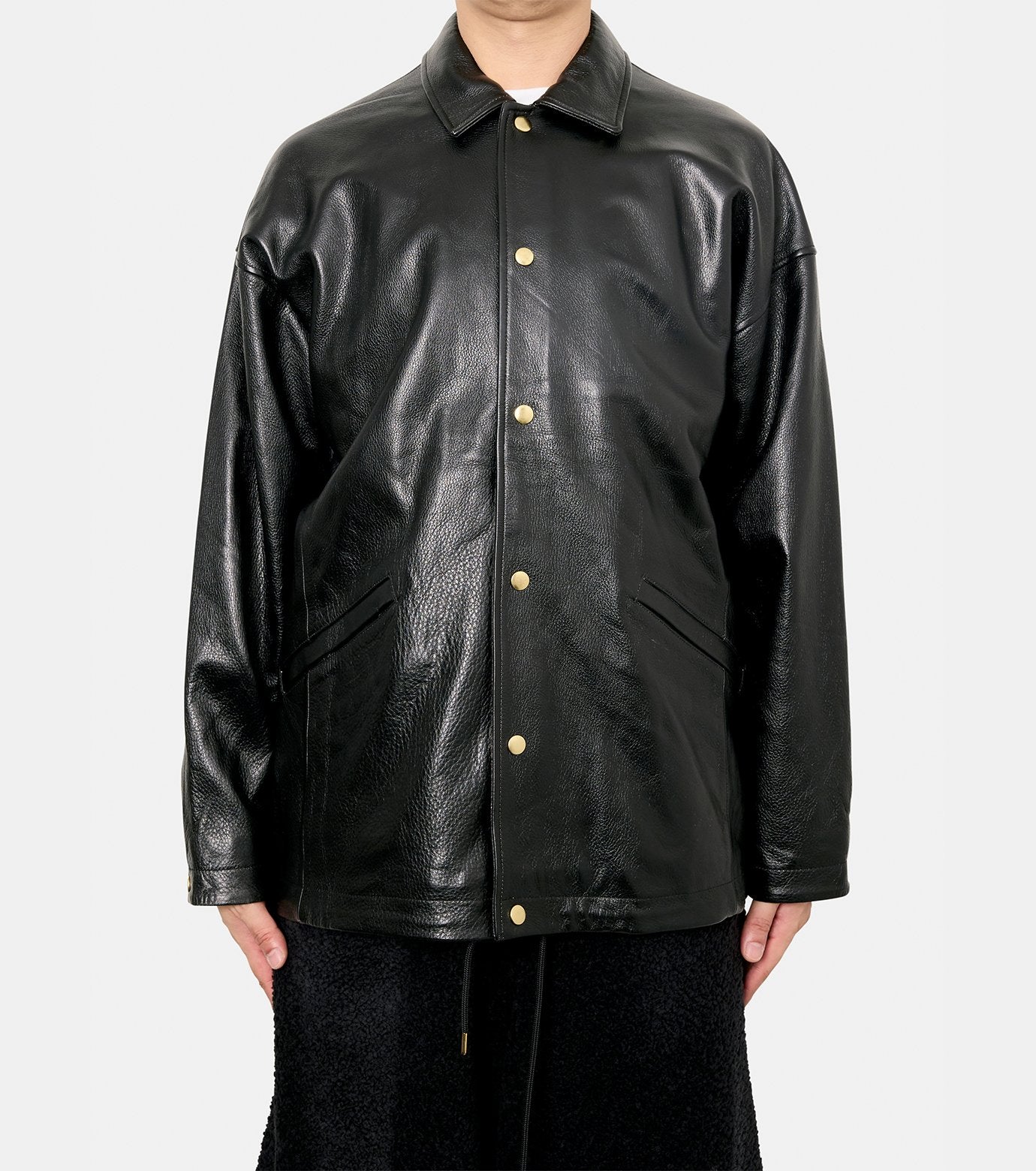 Leather Coach Jacket
