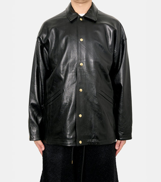 Leather Coach Jacket