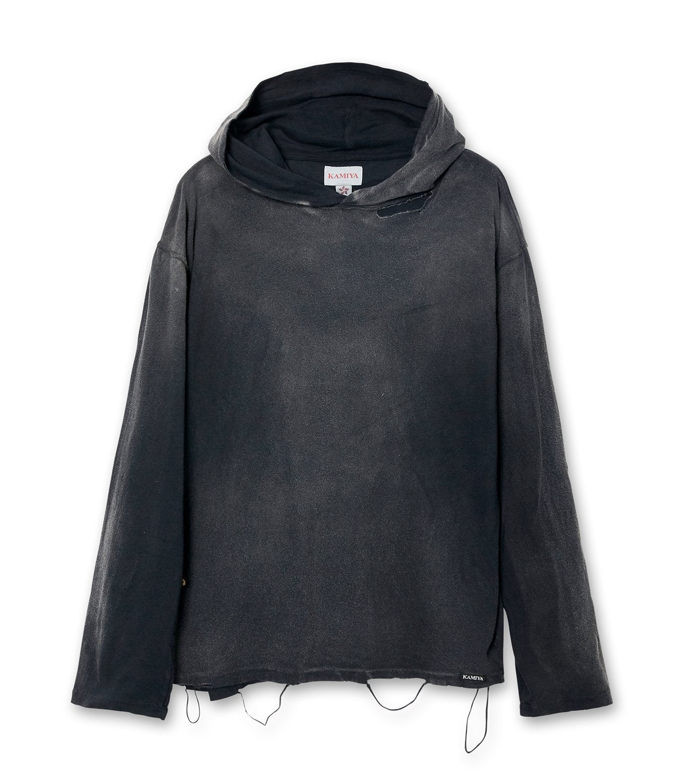 Distressed Lightweight Hoodie