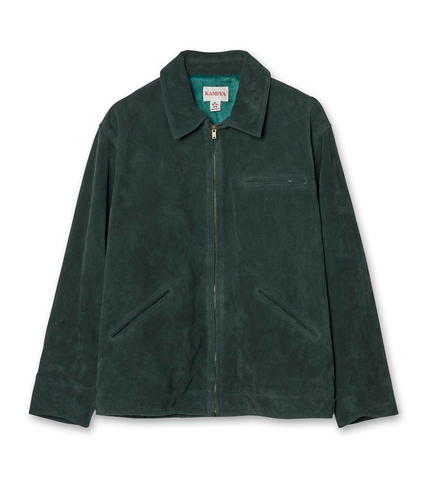 Distressed Suede Work Jacket