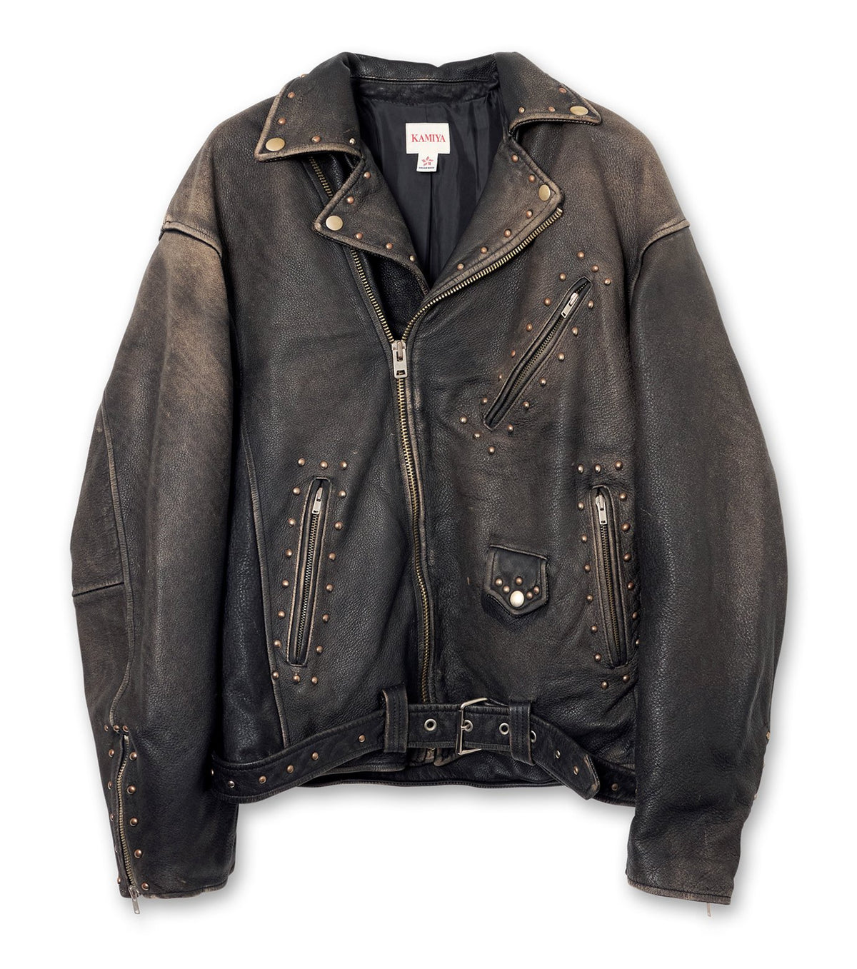 Lthr Std Biker Jkt