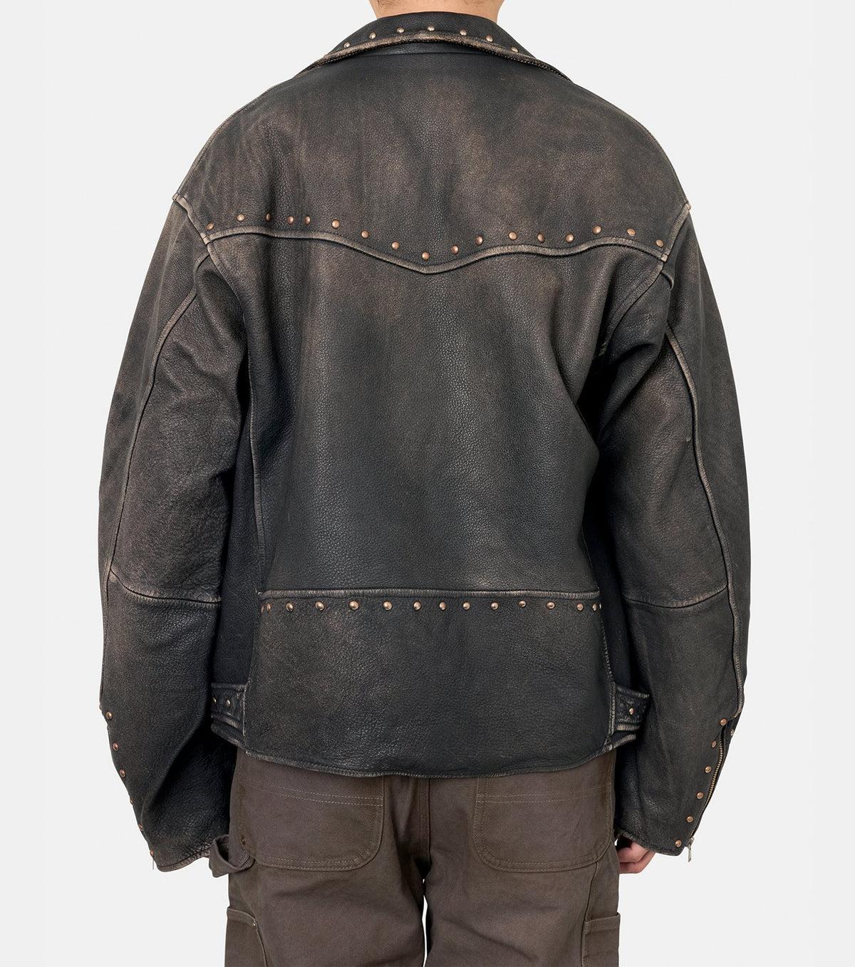 Lthr Std Biker Jkt