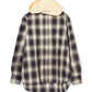 Check Hooded Shirt