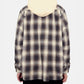Check Hooded Shirt