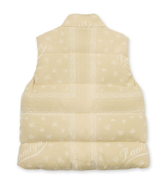 Bandana Dischare Down Vest