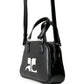 Mini Leather Bowling Bag