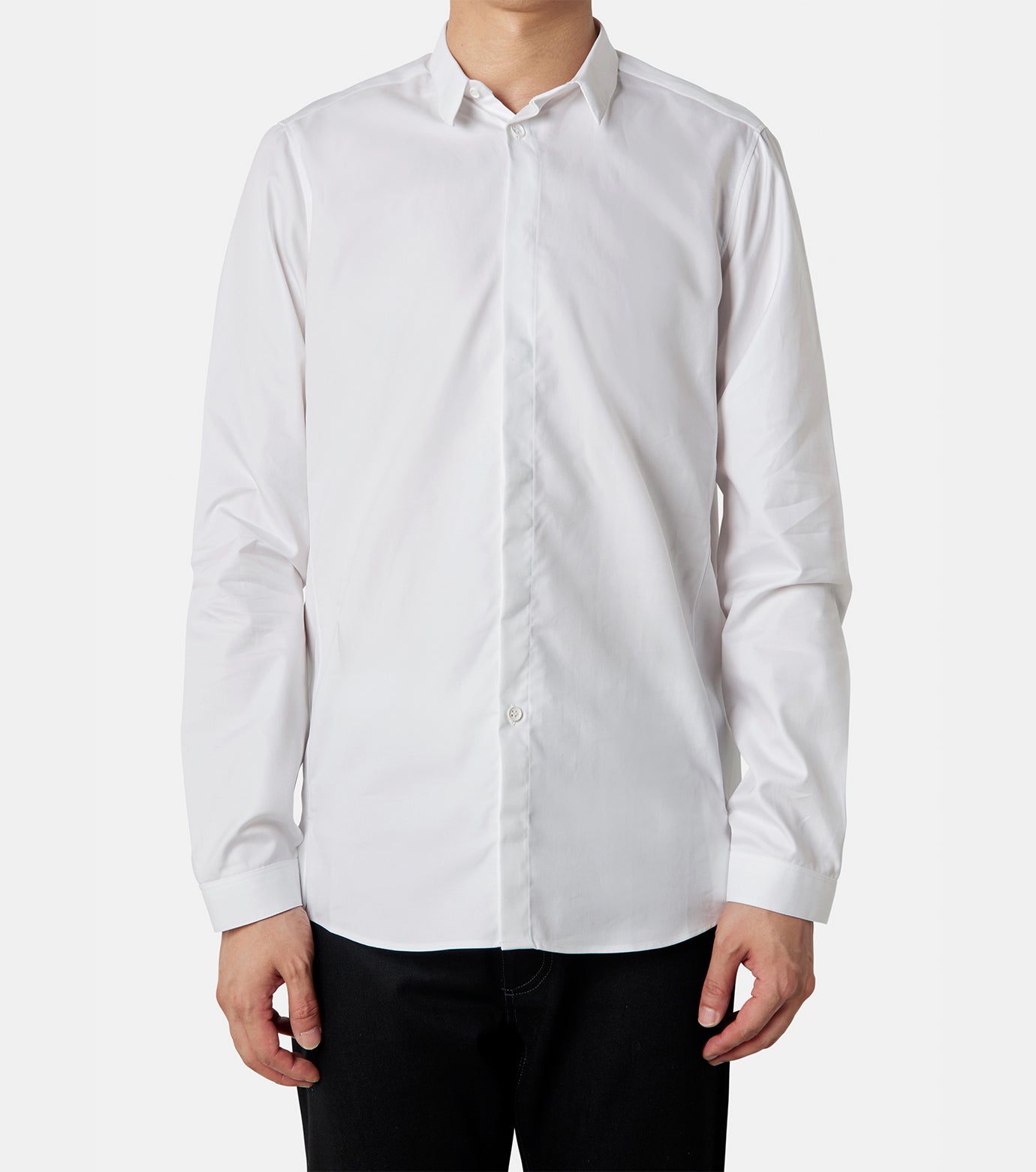 HIDDEN BUTTON FORMAL SHIRT