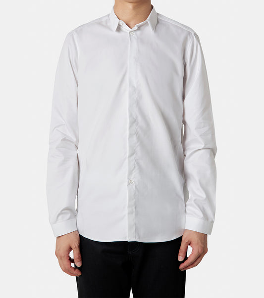 HIDDEN BUTTON FORMAL SHIRT