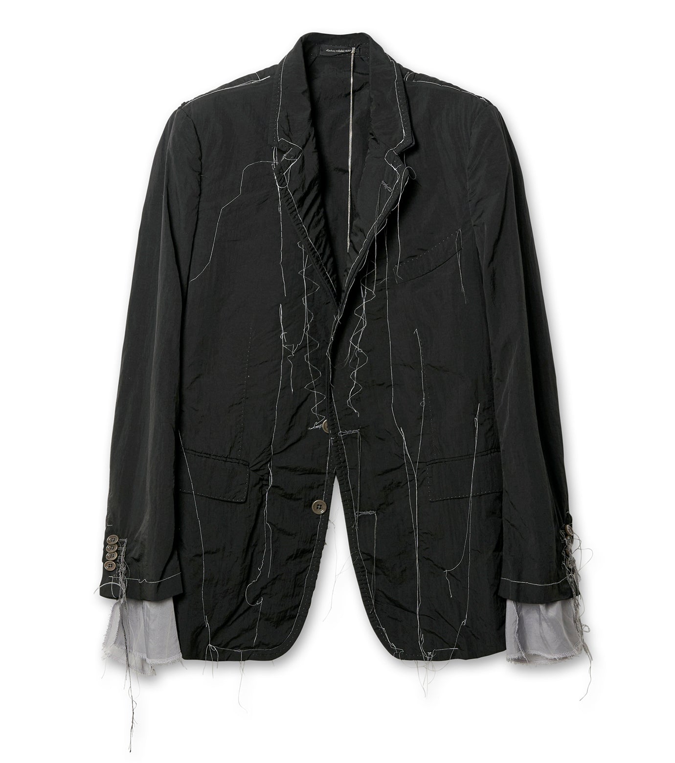 2-BUTTON SOFT NYLON BLAZER WITH PETA