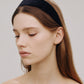 flat velour headband