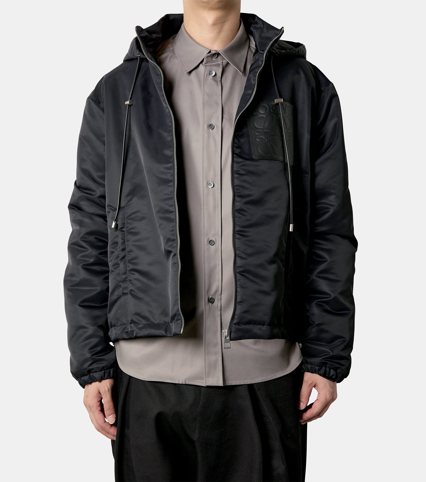 HOODED PADDED JACKET