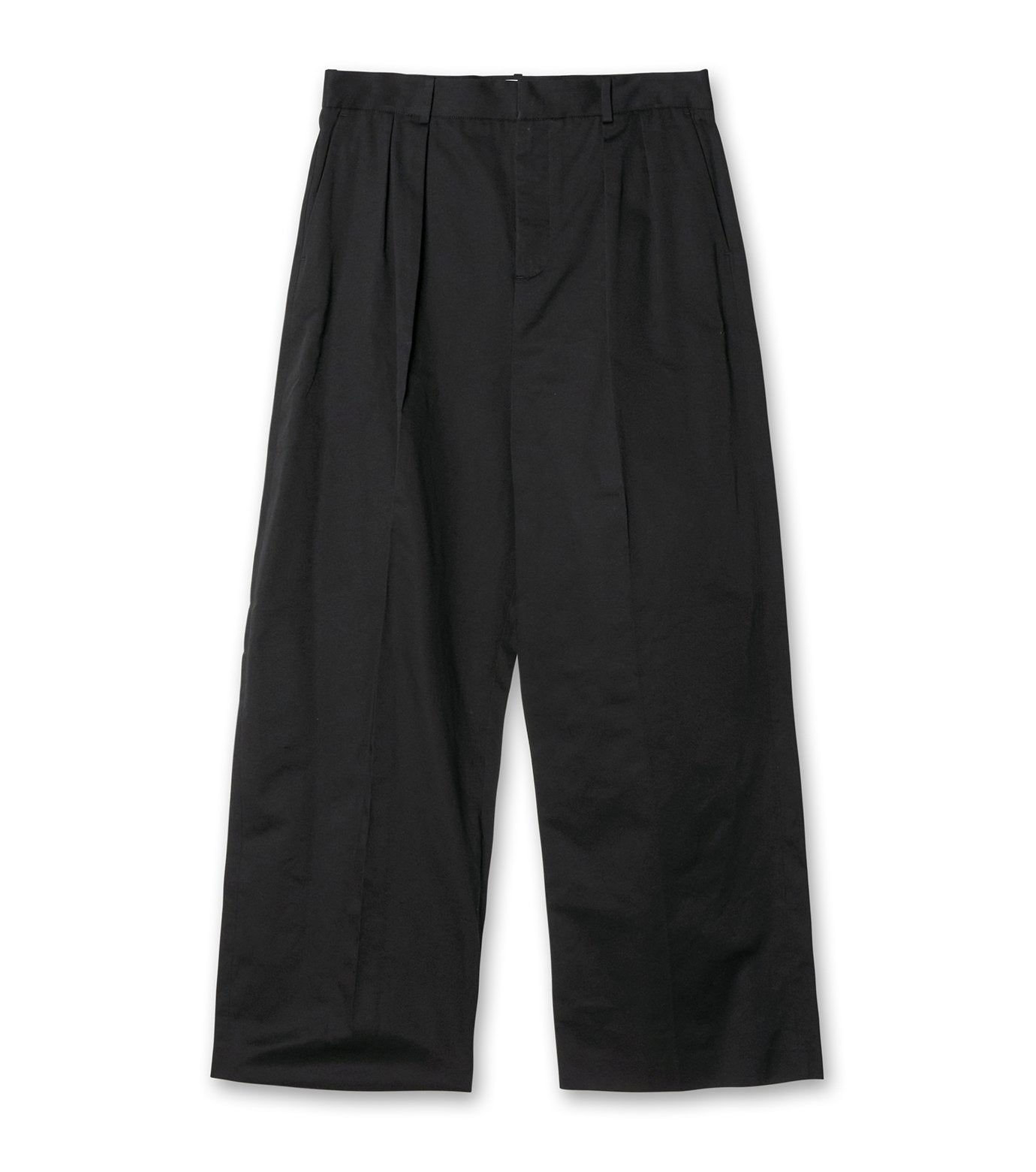 PLEATED TROUSERS