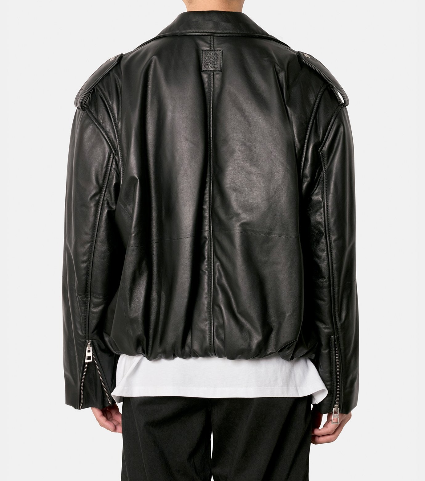 BALLOON BIKER JACKET