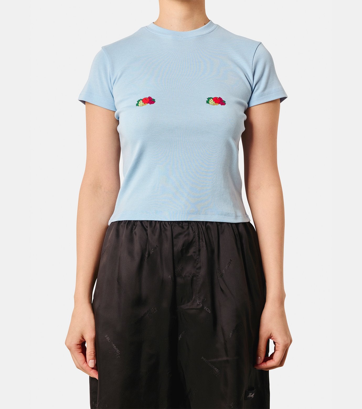 Baby Tee w/Double Logo