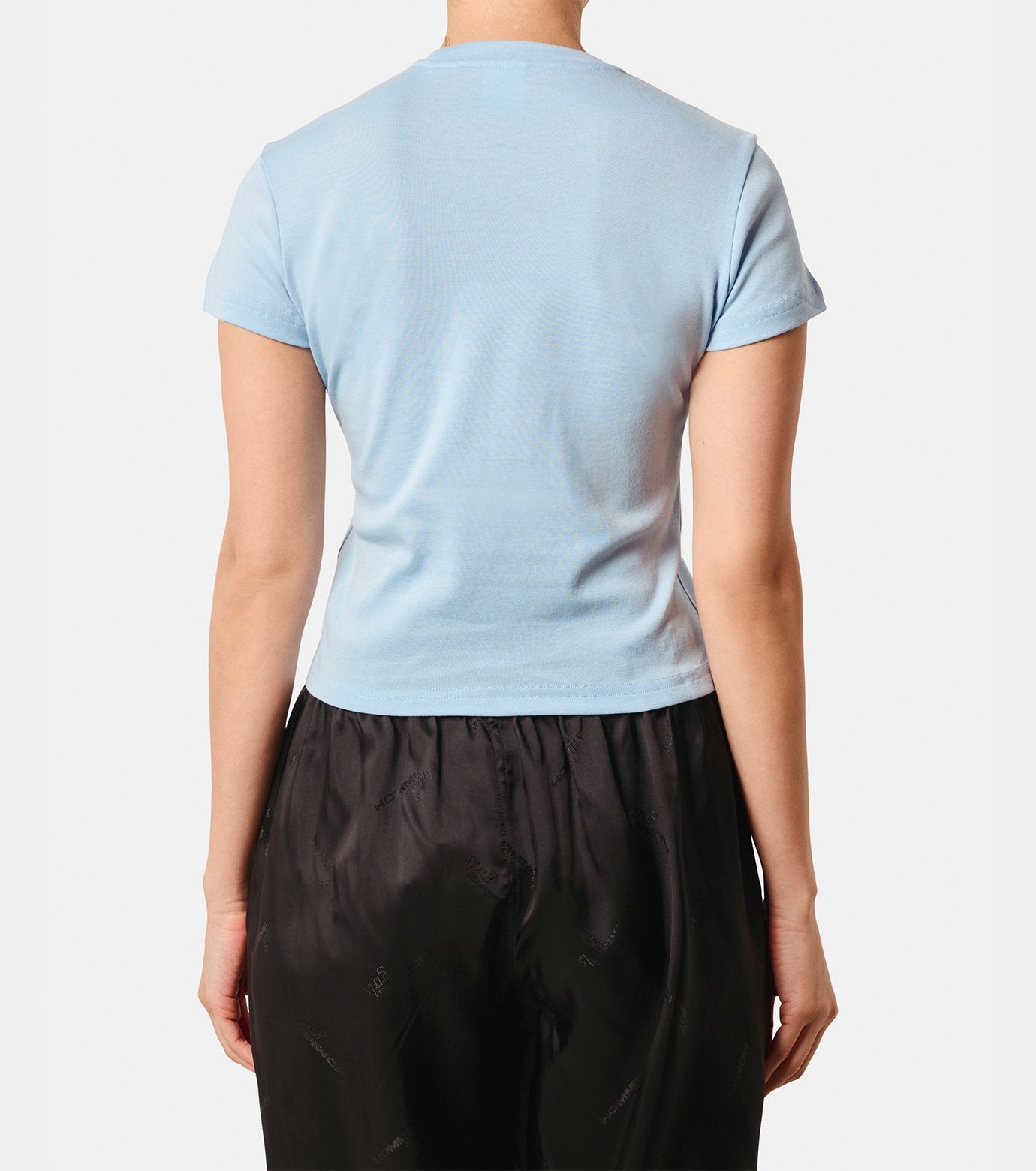 Baby Tee w/Double Logo