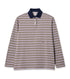 Striped Long Sleeve Polo