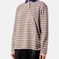 Striped Long Sleeve Polo