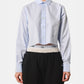 Cropped Oxford Shirt