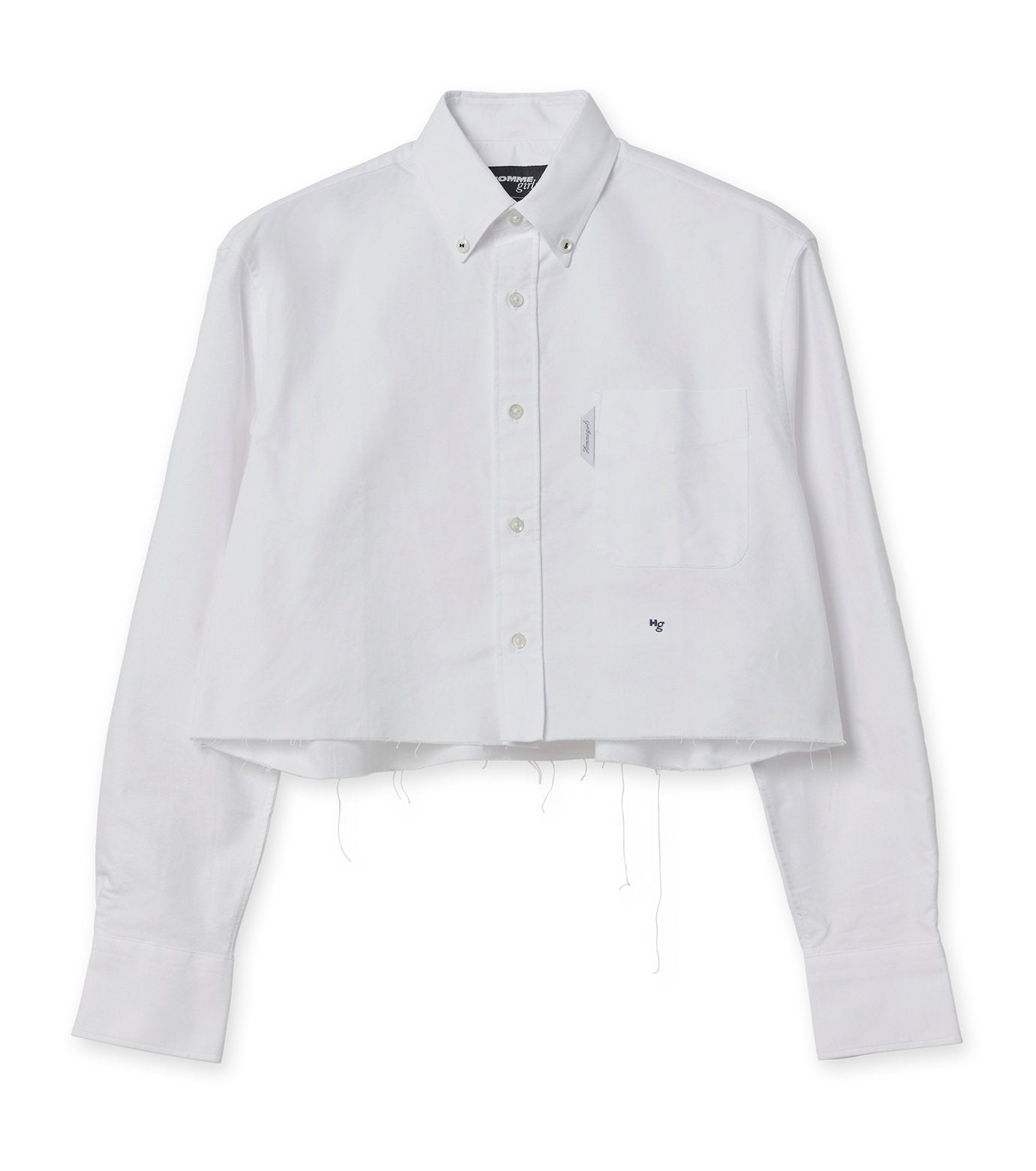 Cropped Oxford Shirt