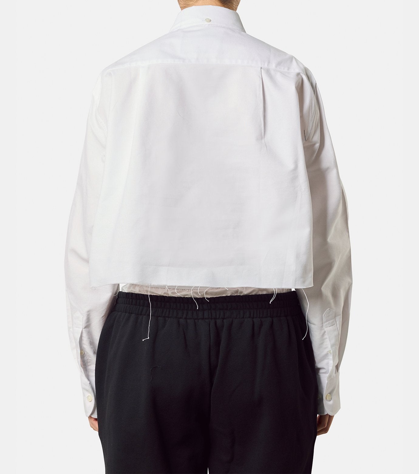 Cropped Oxford Shirt